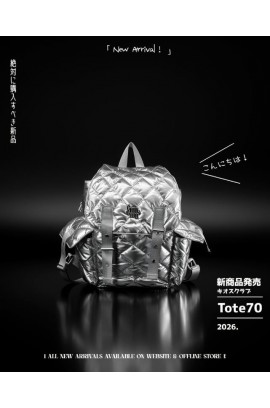 CHIOS CLUB - Chios 銀色Bling Bling 背囊  [TOTE70SV]